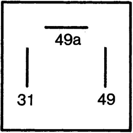 HELLA Flasher Unit. 3-pins, load independent, 24 V