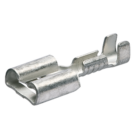 Connector non-insulated, 6.3 mm