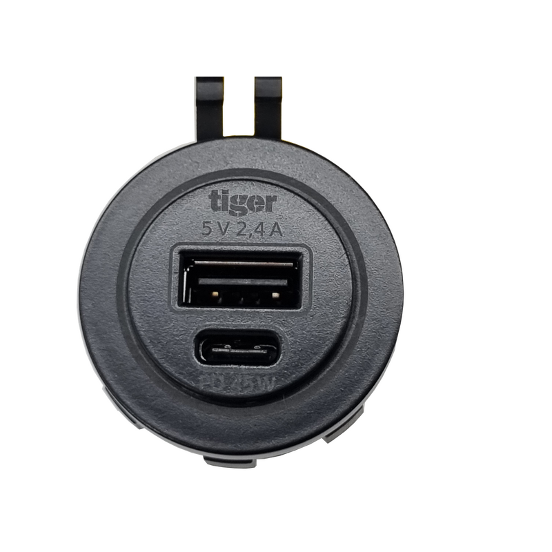 Tigerexped USB-Ladebuchse mit Auto-Light-Off