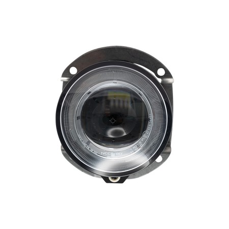 Nolden NCC 90 mm LED Fernscheinwerfer 3 Gen., Blechhalter, Paar