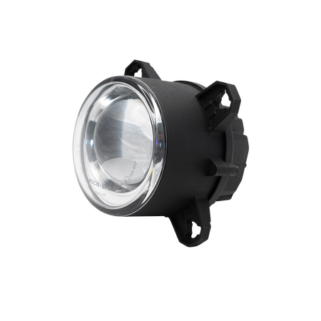 Nolden NCC 90 mm LED spotlight 2G with position light, chrome