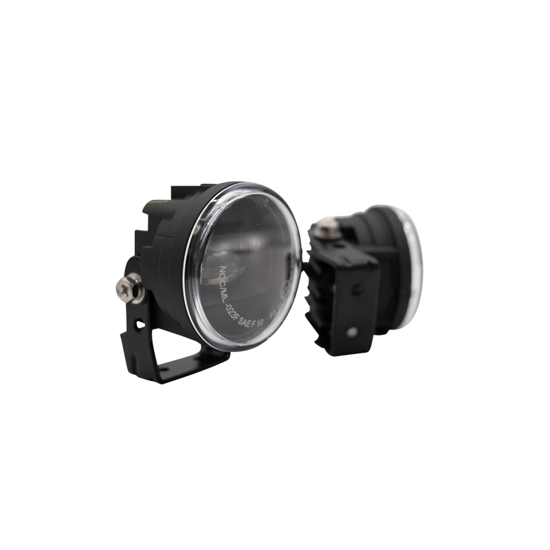 Nolden NCC 70 mm LED Nebelscheinwerfer, Paar, inkl. Steuergerät, Schwarz