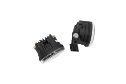 Nolden NCC 70 mm LED fog light incl. ECU, black, pair